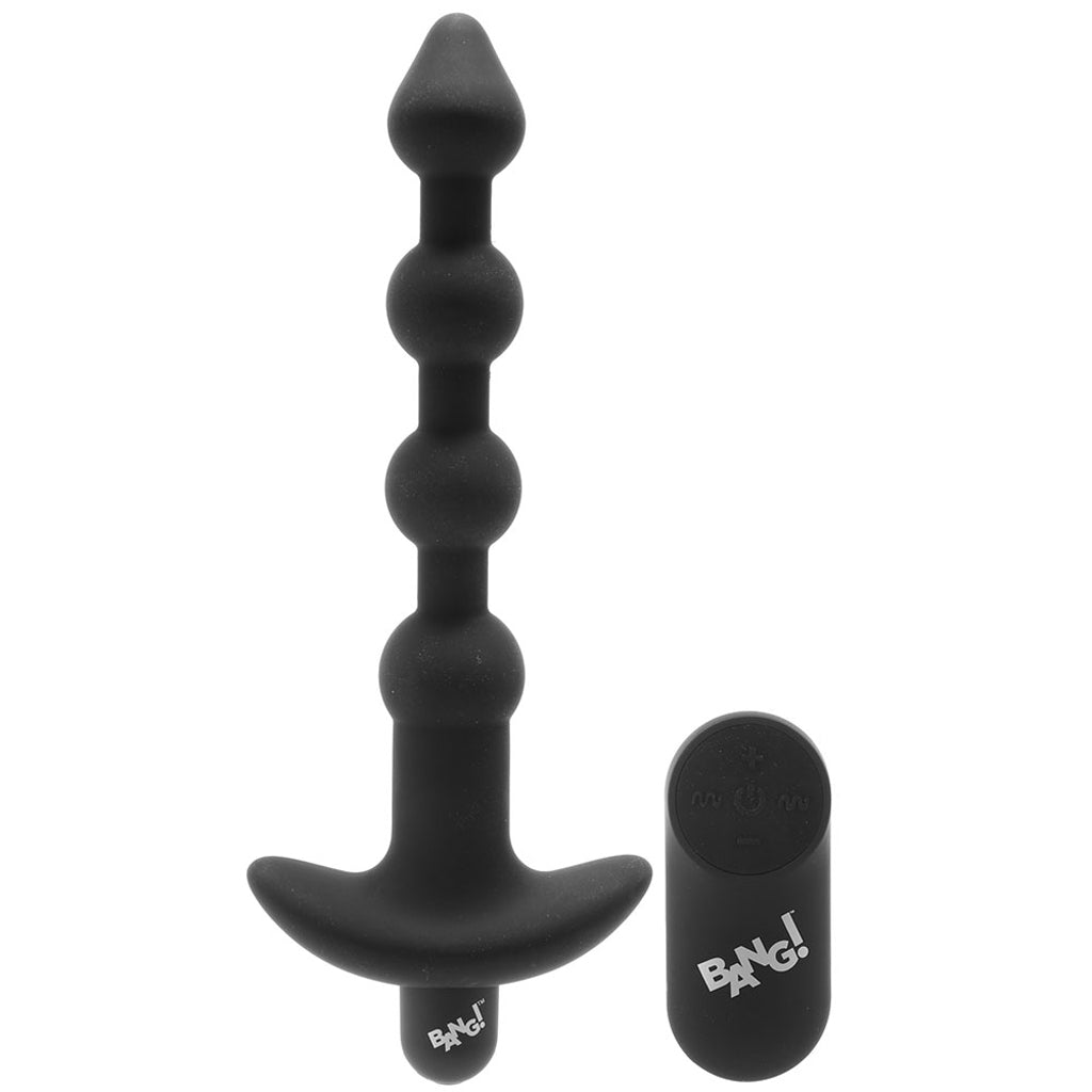 Bang! Vibrating Anal Beads in Black Anal Sex Toys > Anal Beads - Tophatter Daily Deals