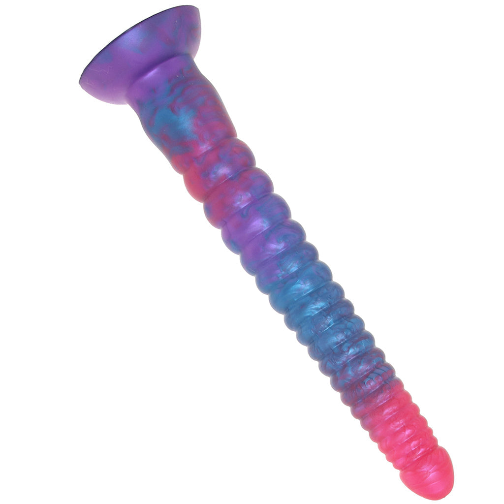 Colours Stacked 12 Inch Dildo in Pink/Blue - Tophatter's Adult Sex Toys Online Dildo Sex Toys > Non-Phallic Dildos - Tophatter Daily Deals