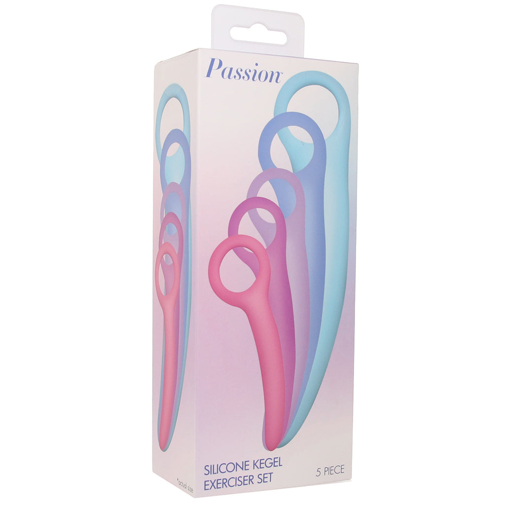Passion Silicone Kegel Exerciser Set Kegel, Ben Wa and Pelvic Health Tools - Tophatter Daily Deals