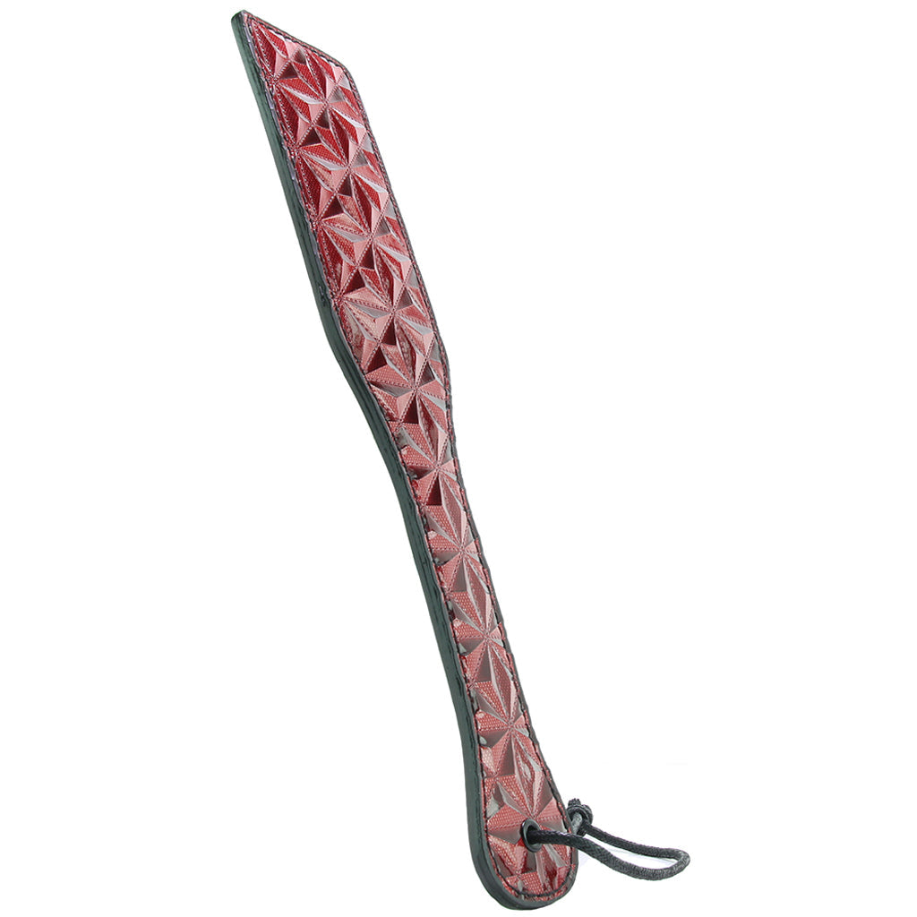 Ouch! Luxury Paddle in Burgundy - Tophatter's Adult Products Bondage and Fetish > Whips and Crops - Tophatter Daily Deals