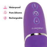 PinkCherry G-Spot Stroker Rabbit Vibe in Purple Vibrators > Rabbit Vibrators - Tophatter Daily Deals