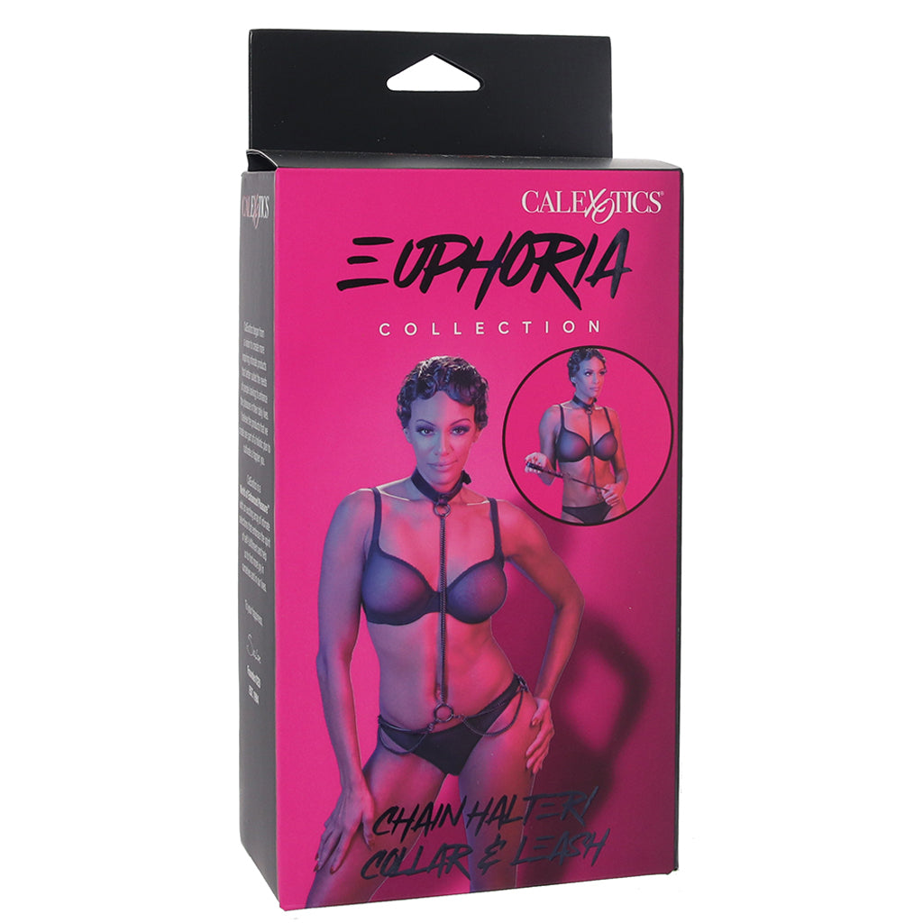 Euphoria Chain Collar & Leash Bondage and Fetish > Leashes and Collars - Tophatter Daily Deals