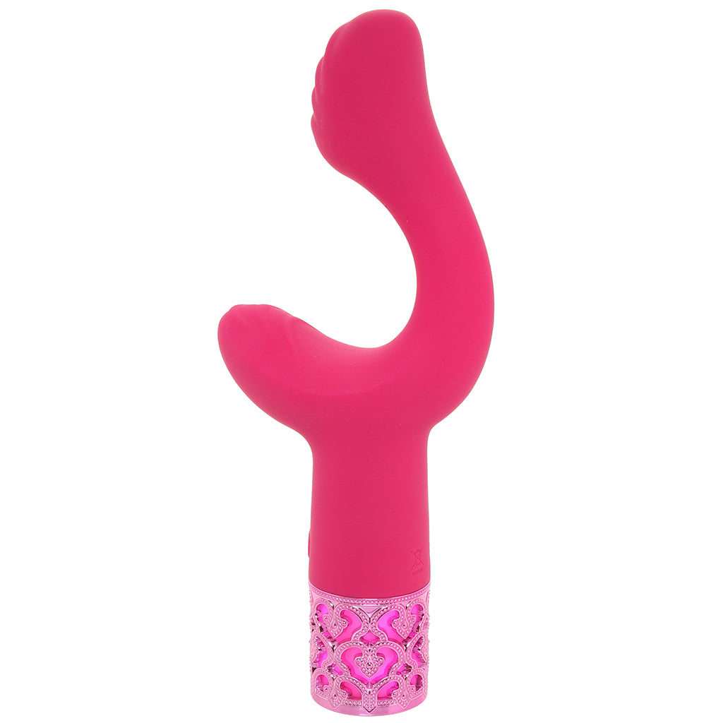 Royal Gems Majestic Vibe in Pink Vibrators > Rabbit Vibrators - Tophatter Daily Deals