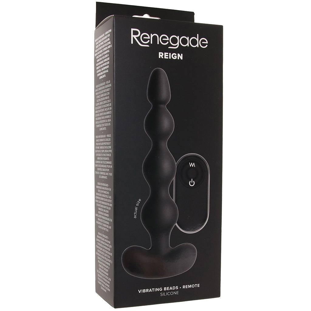 Renegade Reign Vibrating Remote Anal Beads Anal Sex Toys > Anal Beads - Tophatter Daily Deals