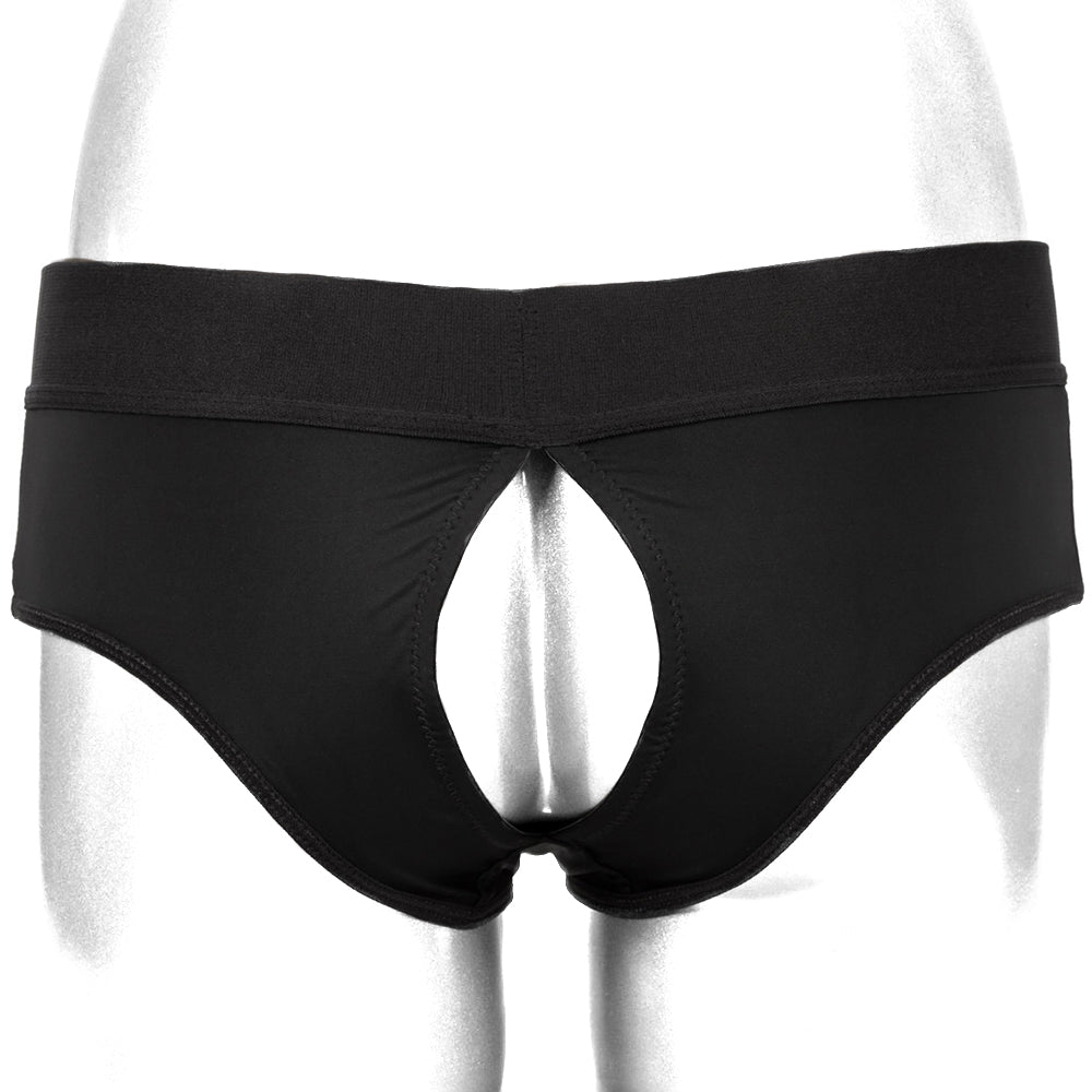 Her Royal Harness Backless Brief /M Dildo Sex Toys > Strap-On and Harnesses - Tophatter Daily Deals