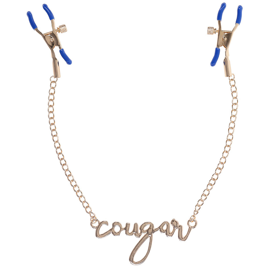 Sex & Mischief Cougar Nipple Clamps Bondage and Fetish > Nipple Stimulators & Clamps - Tophatter Daily Deals