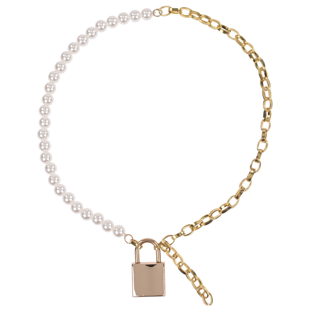 Sex & Mischief Pearl Day Collar Bondage and Fetish > Leashes and Collars - Tophatter Daily Deals