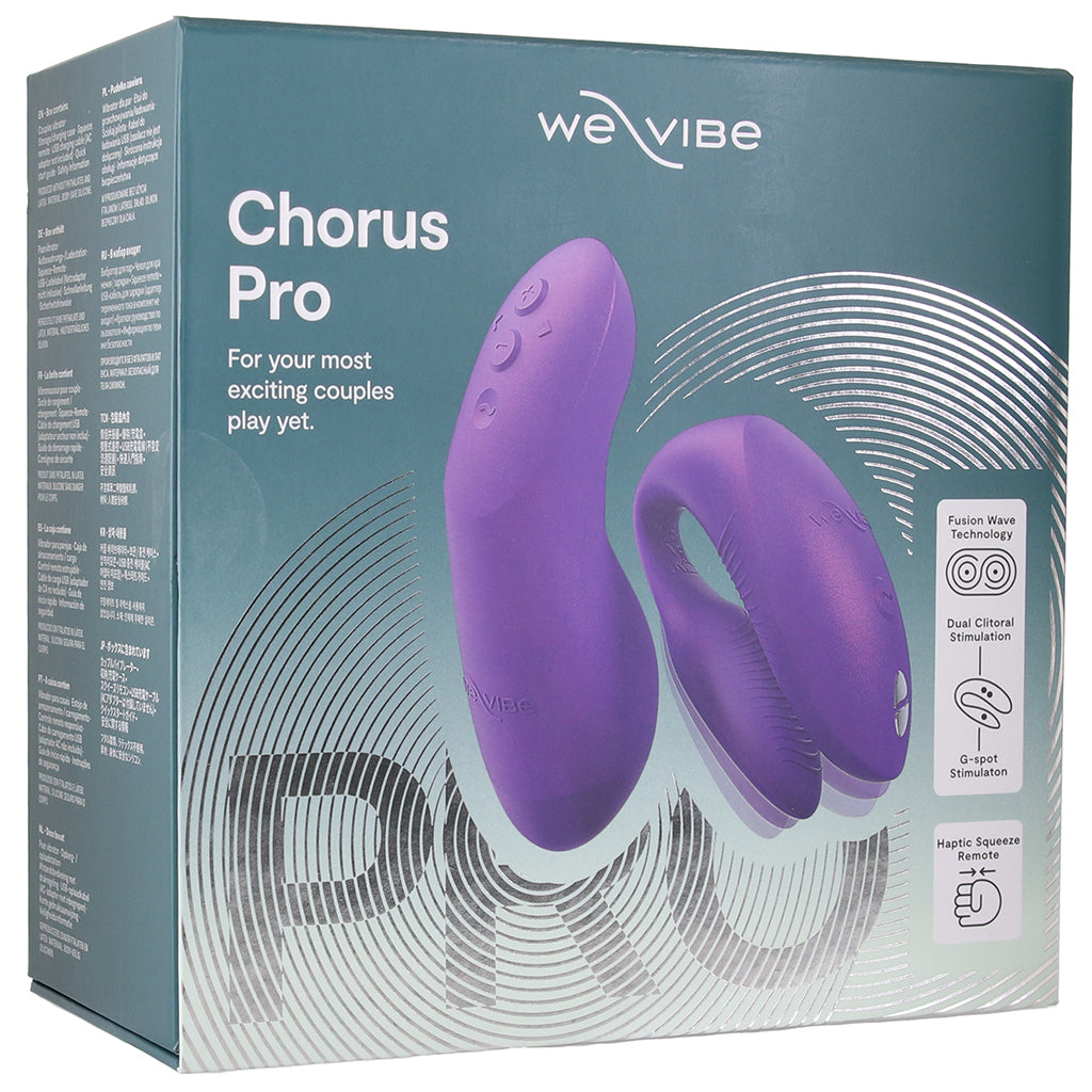 We-Vibe Chorus Pro Couples Vibe in Cosmic Purple Vibrators > G-Spot Vibrators - Tophatter Daily Deals