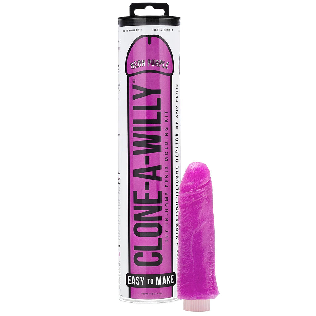 Clone-A-Willy Vibrator Kit in Neon Purple Dildo Sex Toys > Realistic Dildos - Tophatter Daily Deals