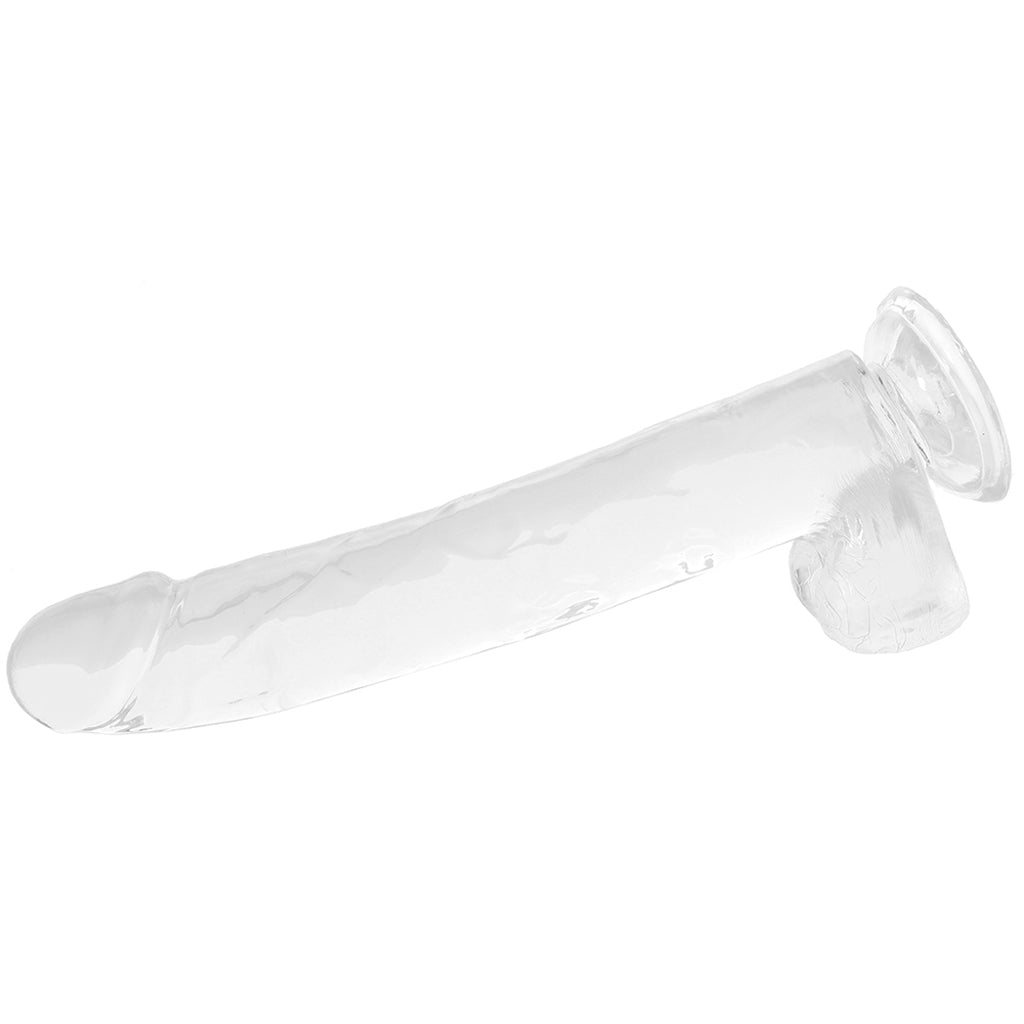 Size Queen 10 Inch Jelly Dildo in Clear - Tophatter's Adult Products Dildo Sex Toys > Realistic Dildos - Tophatter Daily Deals