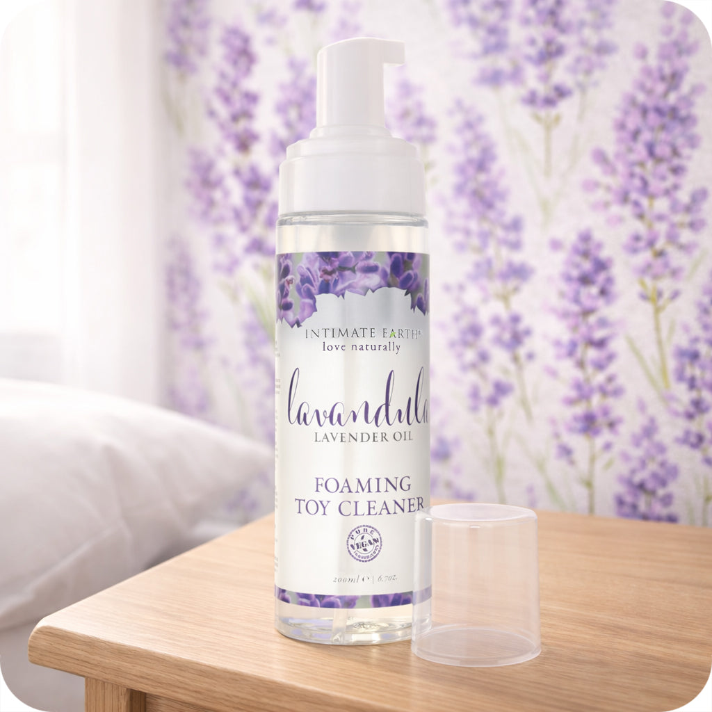 Lavendula Lavender Oil Foaming Toy Cleaner in 6.7oz/200ml Lubes and Lotions > Sex Toy Cleaner - Tophatter Daily Deals