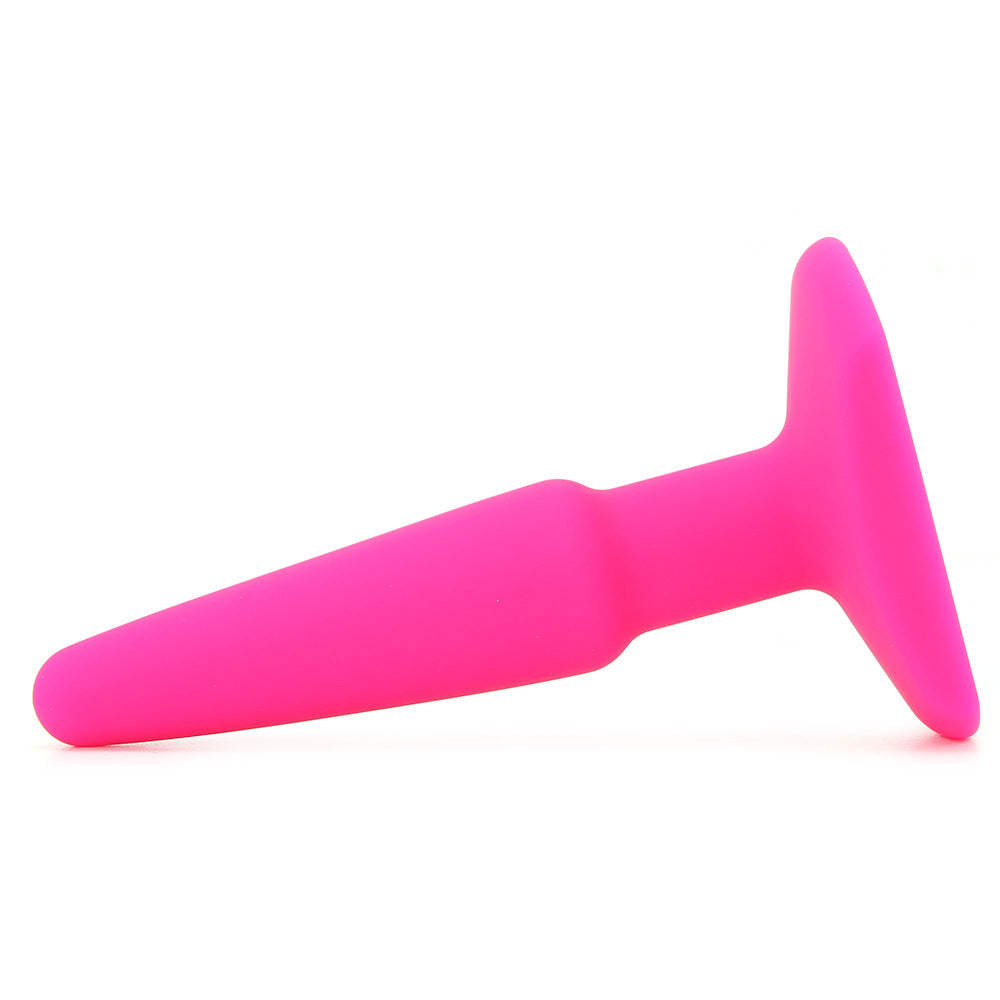 All About Anal Seamless Silicone 4 Inch Butt Plug in Pink - Tophatter's Adult Sex Toys Online Clearance - Tophatter Daily Deals