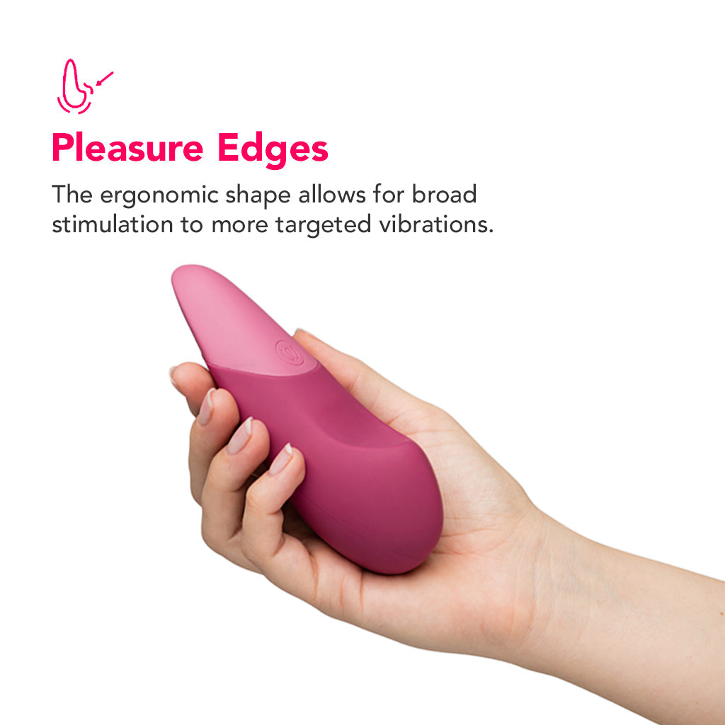 Womanizer UltraWave Lay-On Vibe in Dusty Pink Vibrators > Clitoral Stimulators - Tophatter Daily Deals