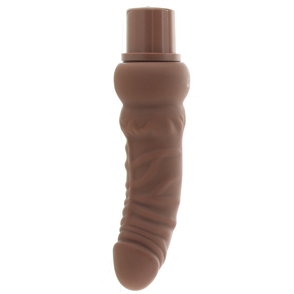 Power Stud Rechargeable Curvy Vibe in Brown - Tophatter's Adult Products Vibrators > Realistic Vibrator Dildos - Tophatter Daily Deals
