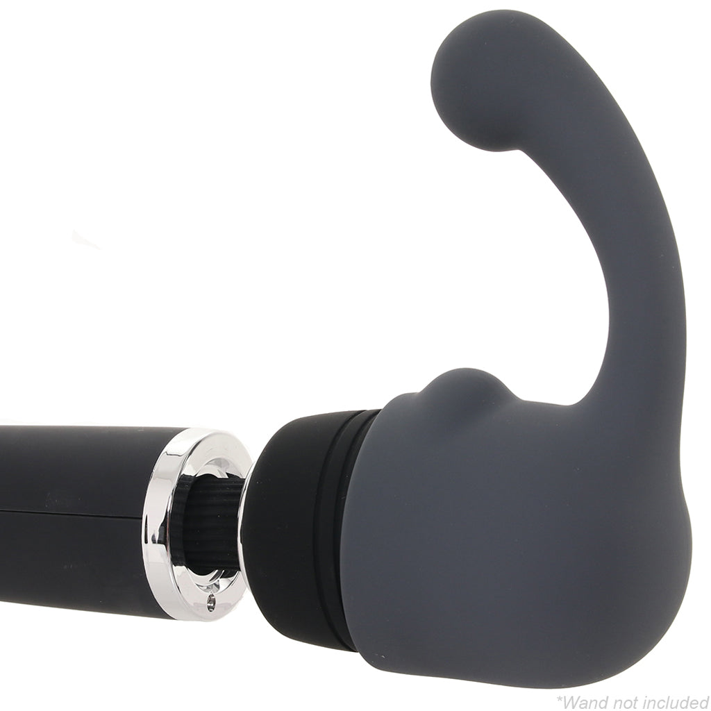 Le Wand Curve Weighted Silicone Wand Attachment Vibrators > G-Spot Vibrators - Tophatter Daily Deals