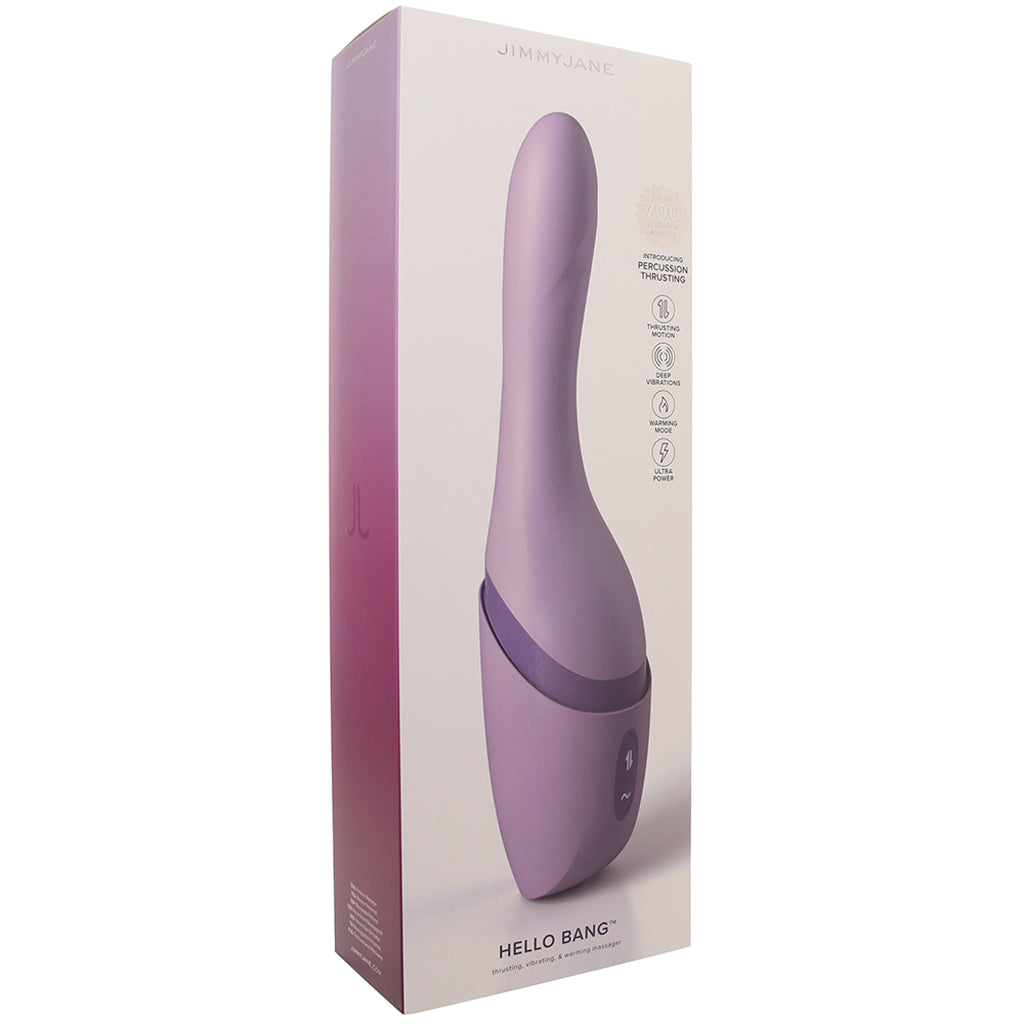 Jimmyjane Hello Bang Thrusting Vibe - Tophatter's Adult Sex Toys Online Vibrators > G-Spot Vibrators - Tophatter Daily Deals