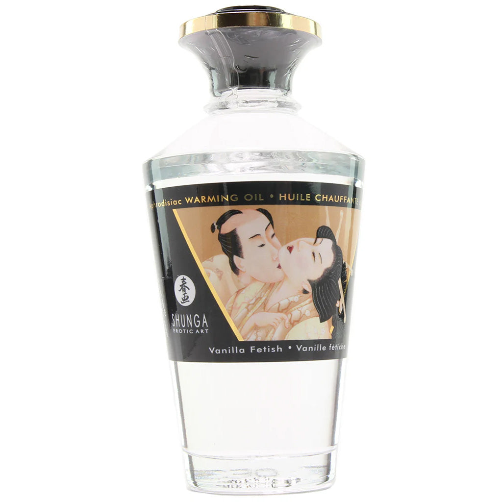 Aphrodisiac Warming Oil 3.5oz/100ml in Vanilla Fetish Sensual Love > Massage - Tophatter Daily Deals