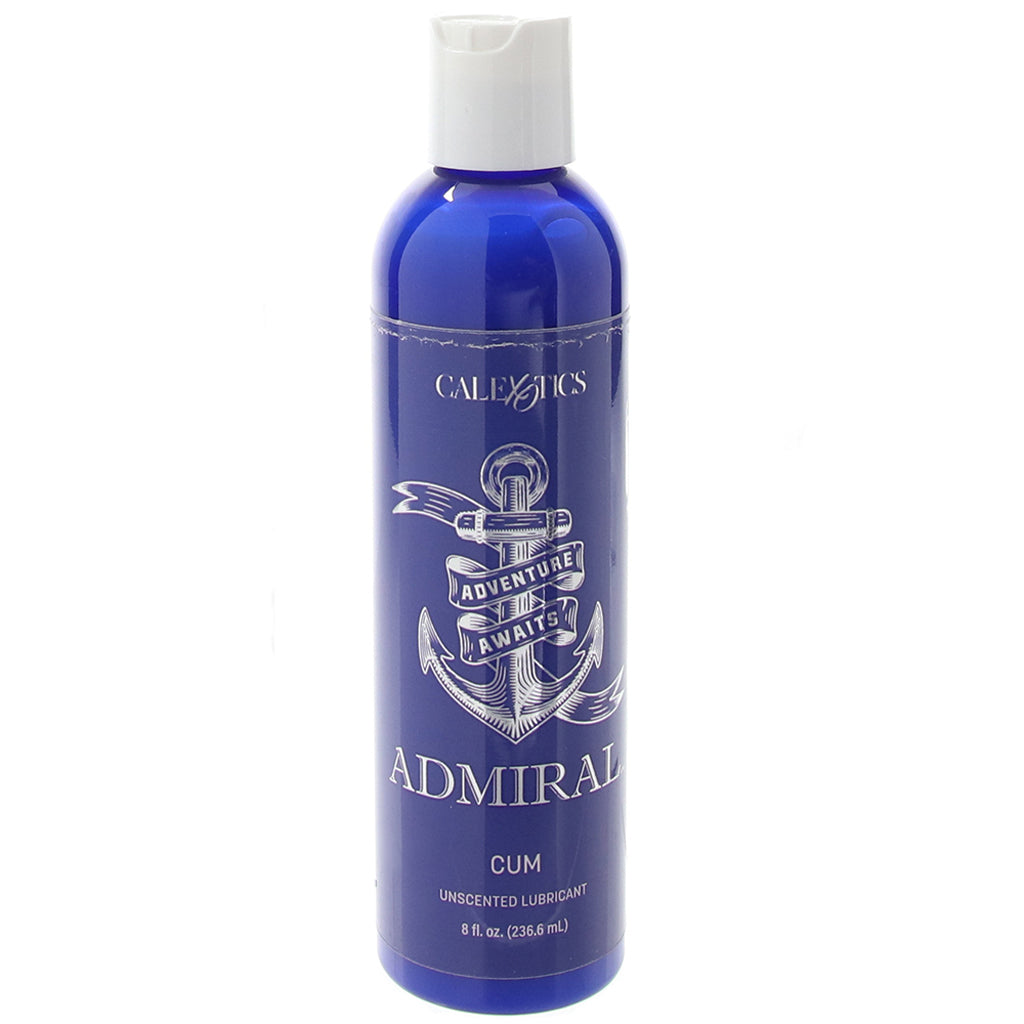 Admiral Cum Unscented Lube 8oz/236ml - Tophatter's Adult Products Lubes and Lotions > Water Based Sex Lubes - Tophatter Daily Deals