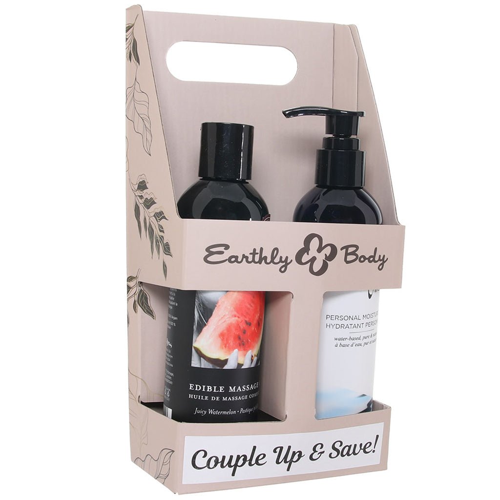 Hemp Seed Better Together Set in Juicy Watermelon - Tophatter's Adult Sex Toys Online Lubes and Lotions > Flavored Sex Lubes - Tophatter Daily Deals