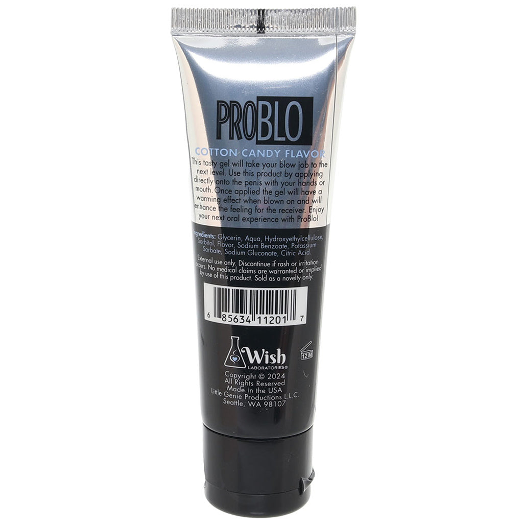 Pro Blo Flavored Oral Gel 1.5oz/44ml in Cotton Candy Lubes and Lotions > Female Enhancement - Tophatter Daily Deals