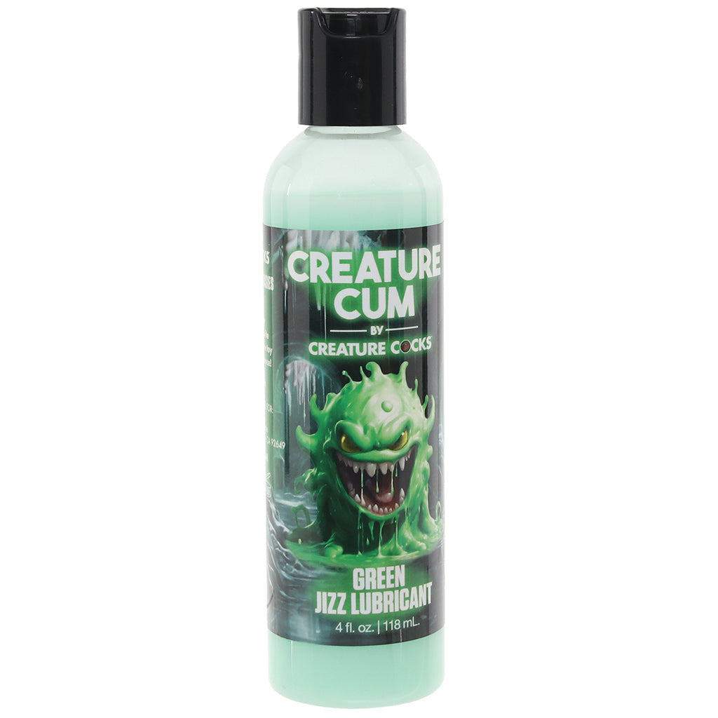 Creature Cum Water-Based Green Lube in 4oz/118ml - Tophatter's Adult Sex Toys Online Shop by Brand > Creature Cocks - Tophatter Daily Deals