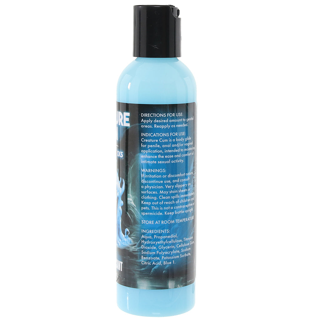 Creature Cum Water-Based Blue Lube in 4oz/118ml - Tophatter's Adult Sex Toys Online Shop by Brand > Creature Cocks - Tophatter Daily Deals