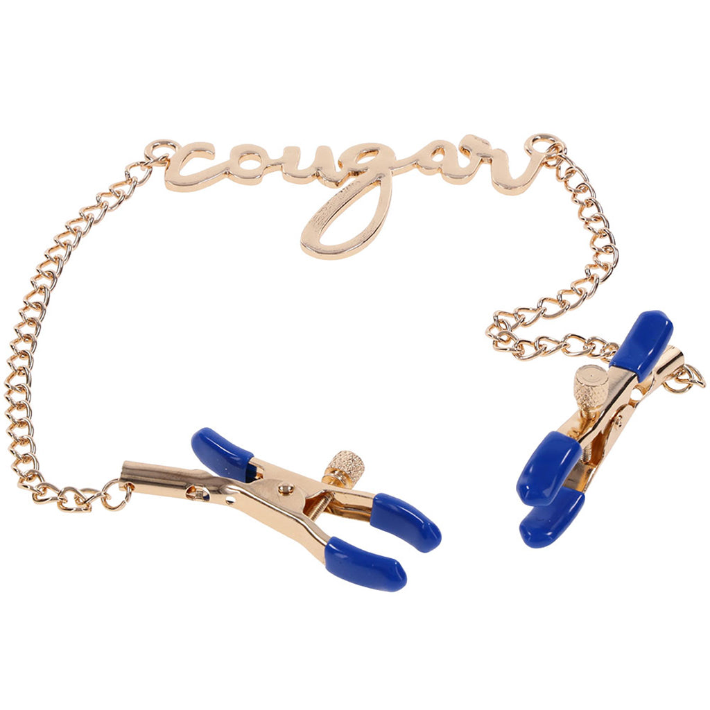 Sex & Mischief Cougar Nipple Clamps Bondage and Fetish > Nipple Stimulators & Clamps - Tophatter Daily Deals