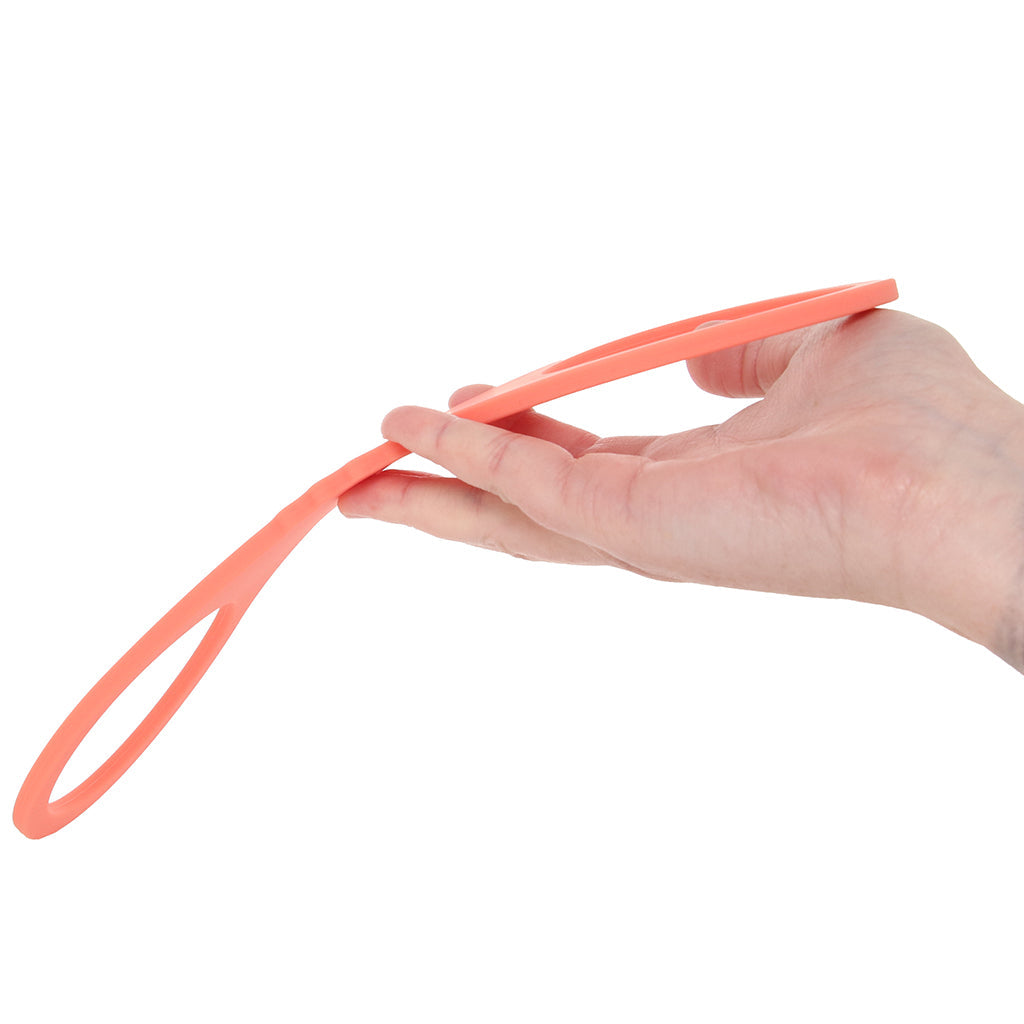 S&M Peaches 'n CreaMe Silicone Cuffs in Large - Tophatter's Adult Sex Toys Online Bondage and Fetish > Wrist and Ankle Cuffs - Tophatter Daily Deals