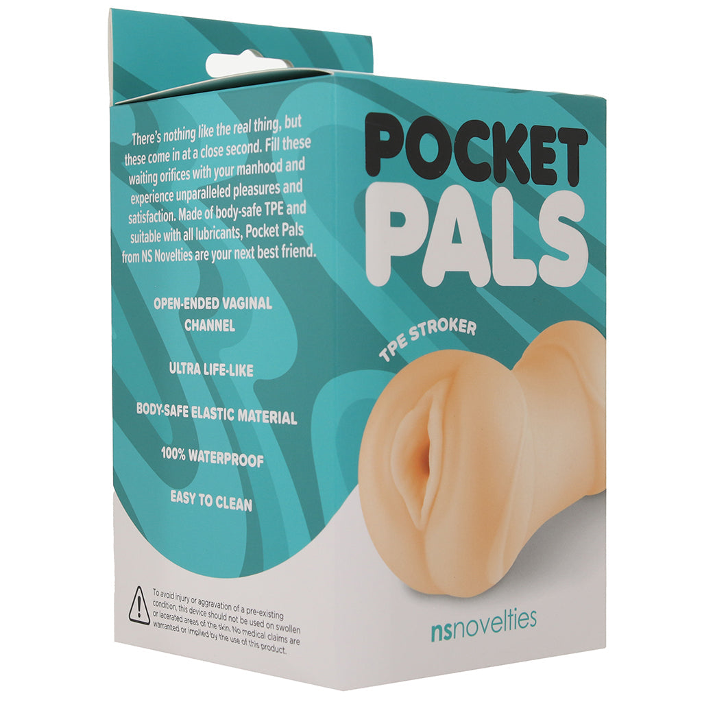 Pocket Pals Pussy Stroker in Light - Tophatter's Adult Sex Toys Online Male Masturbators > Pocket Strokers - Tophatter Daily Deals