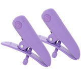 Nipplettes Vibrating Nipple Clamps in Purple - Tophatter's Adult Sex Toys Online Bondage and Fetish > Nipple Stimulators & Clamps - Tophatter Daily Deals