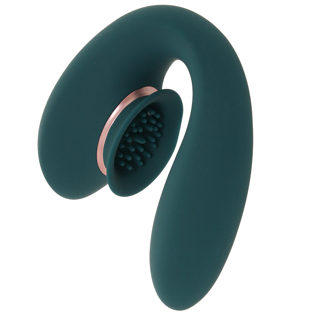 Twitch 3 Innovation G-Spot and Suction Vibe in Green Vibrators > G-Spot Vibrators - Tophatter Daily Deals
