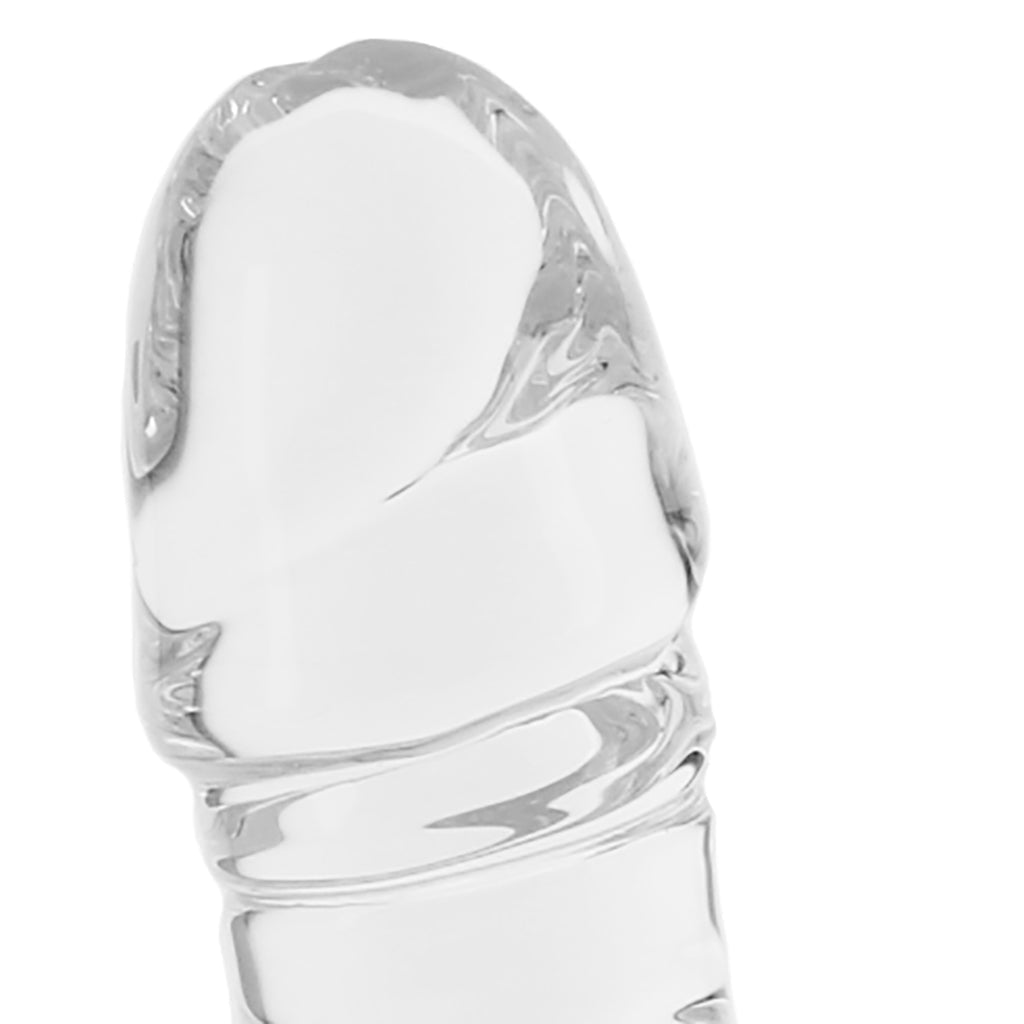 Blown Medium 7 Inch Realistic Glass Dildo Dildo Sex Toys > Pyrex Glass Dildos - Tophatter Daily Deals