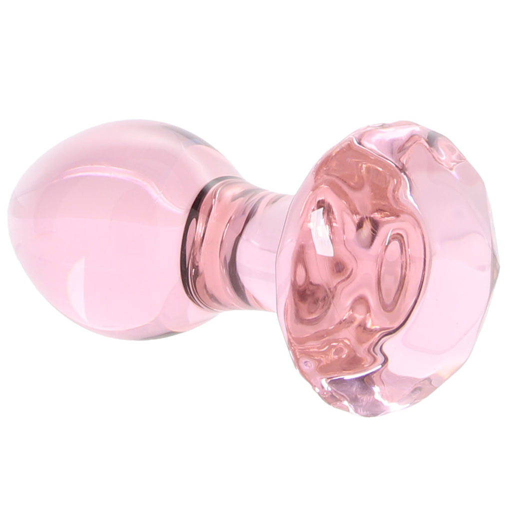 Crystal Glass Gem Plug in Pink Anal Sex Toys > Butt Plugs - Tophatter Daily Deals
