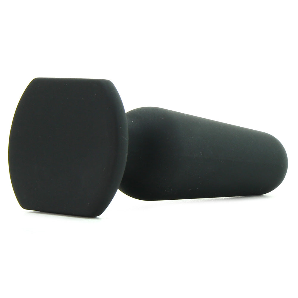 All About Anal Seamless Silicone 3" Butt Plug in Black - Tophatter's Adult Sex Toys Online Anal Sex Toys > Anal Starter Toys - Tophatter Daily Deals