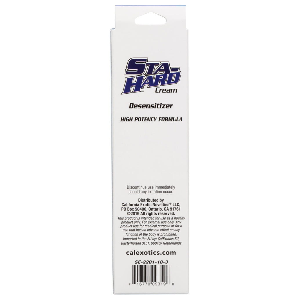 Sta-Hard Desensitizer Cream in 4oz/118ml - Tophatter's Adult Sex Toys Online Lubes and Lotions > Female Enhancement - Tophatter Daily Deals