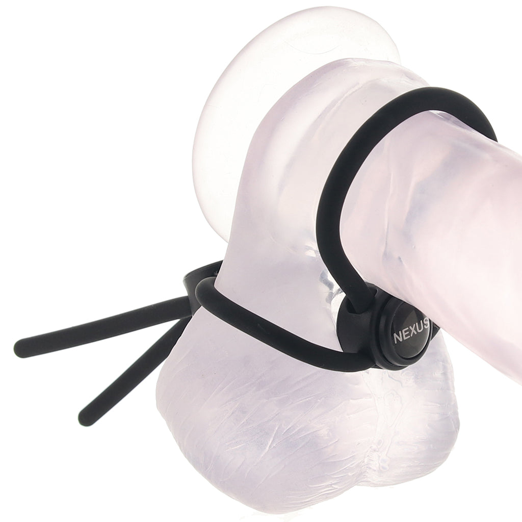 Forge Adjustable Cock and Ball Ring Cock Rings - Tophatter Daily Deals