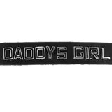 Daddy's Girl Leather Word Band Collar Bondage and Fetish > Leashes and Collars - Tophatter Daily Deals