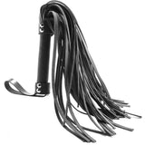 Leather Flogger in Black Bondage and Fetish > Whips and Crops - Tophatter Daily Deals