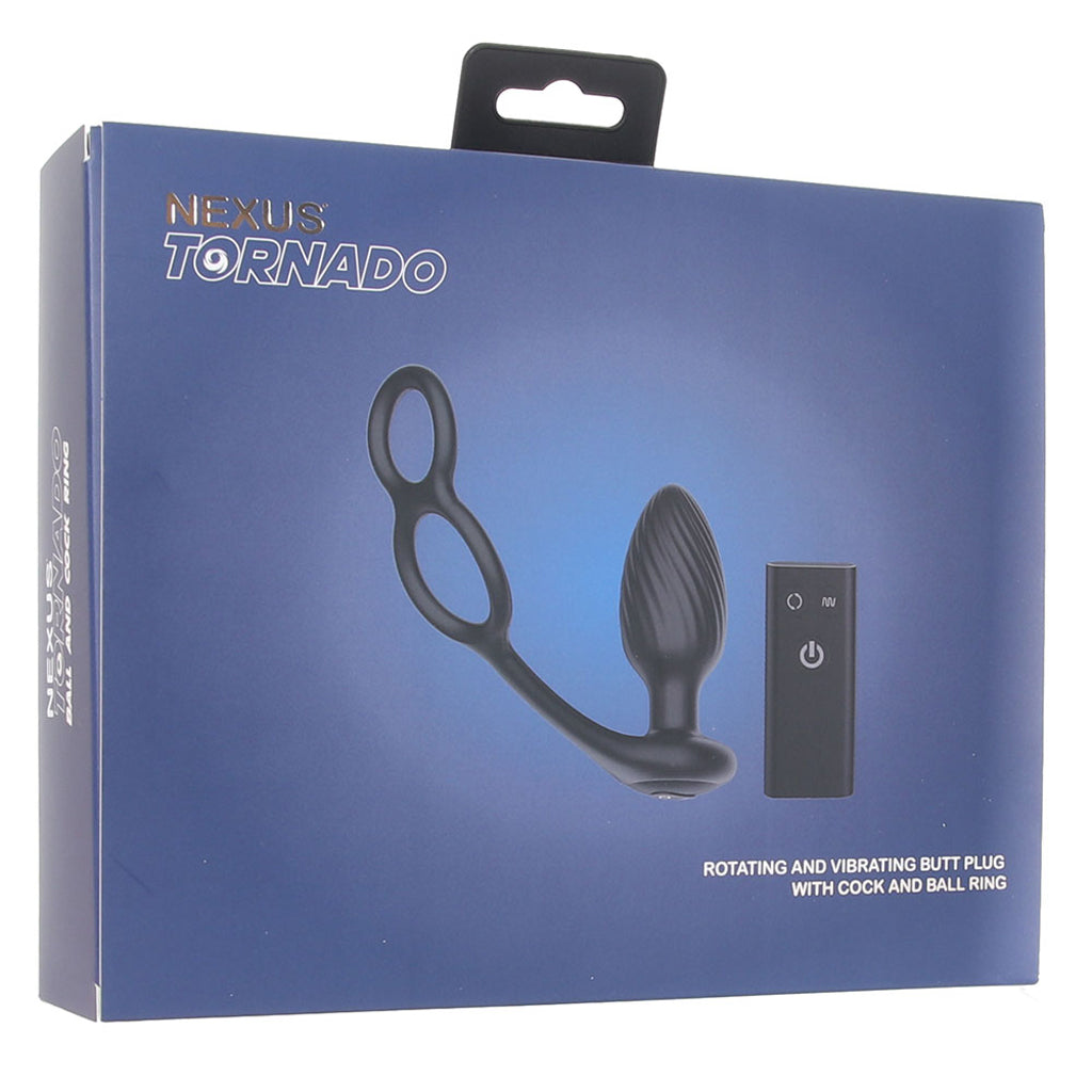 Nexus Tornado Rotating Butt Plug and Cock Ring Anal Sex Toys > Butt Plugs - Tophatter Daily Deals