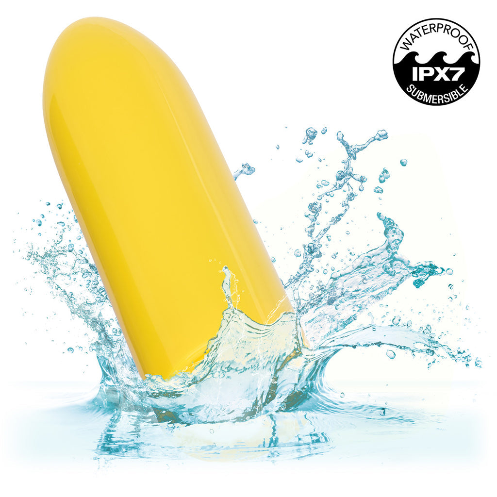 Turbo Buzz Classic Mini Bullet Vibe in Yellow Vibrators > Bullet and Egg Vibrators - Tophatter Daily Deals