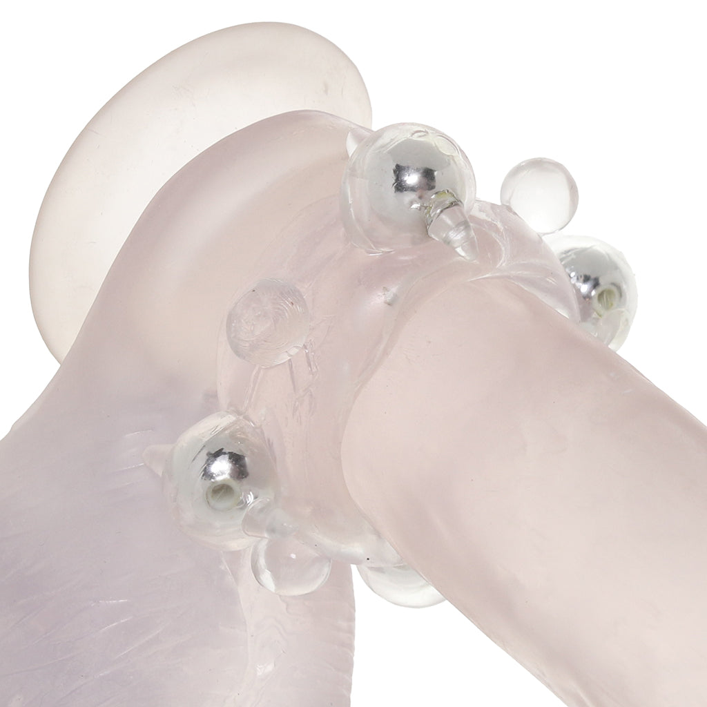 Basic Essential Enhancer Ring with Beads Cock Rings - Tophatter Daily Deals