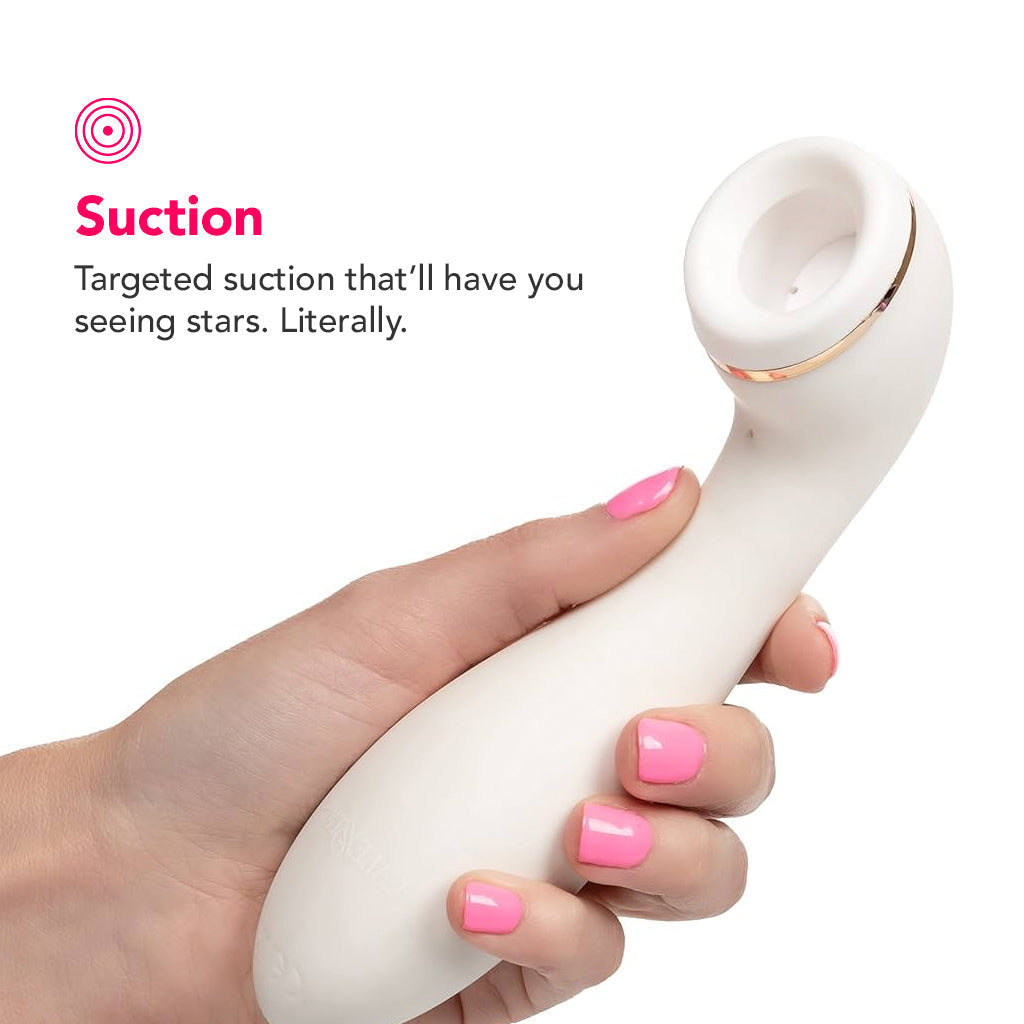 Empowered Smart Pleasure Idol Suction Massager - Tophatter's Adult Sex Toys Online Vibrators > Clitoral Stimulators - Tophatter Daily Deals