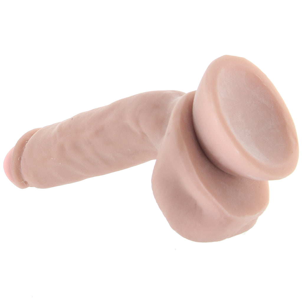 Dr. Skin 8 Inch Thick Poseable Ballsy Dildo in Vanilla - Tophatter's Adult Products Dildo Sex Toys > Realistic Dildos - Tophatter Daily Deals
