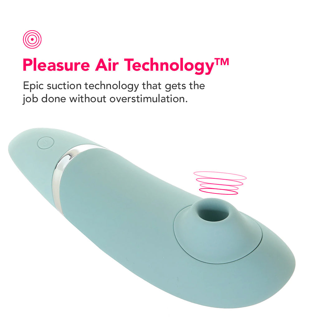 Womanizer Next 3D Pleasure Air Stimulator in Sage Vibrators > Clitoral Stimulators - Tophatter Daily Deals