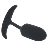 Heavy Hitters Weighted Silicone Anal Plug Vibe in Medium Anal Sex Toys > Butt Plugs - Tophatter Daily Deals