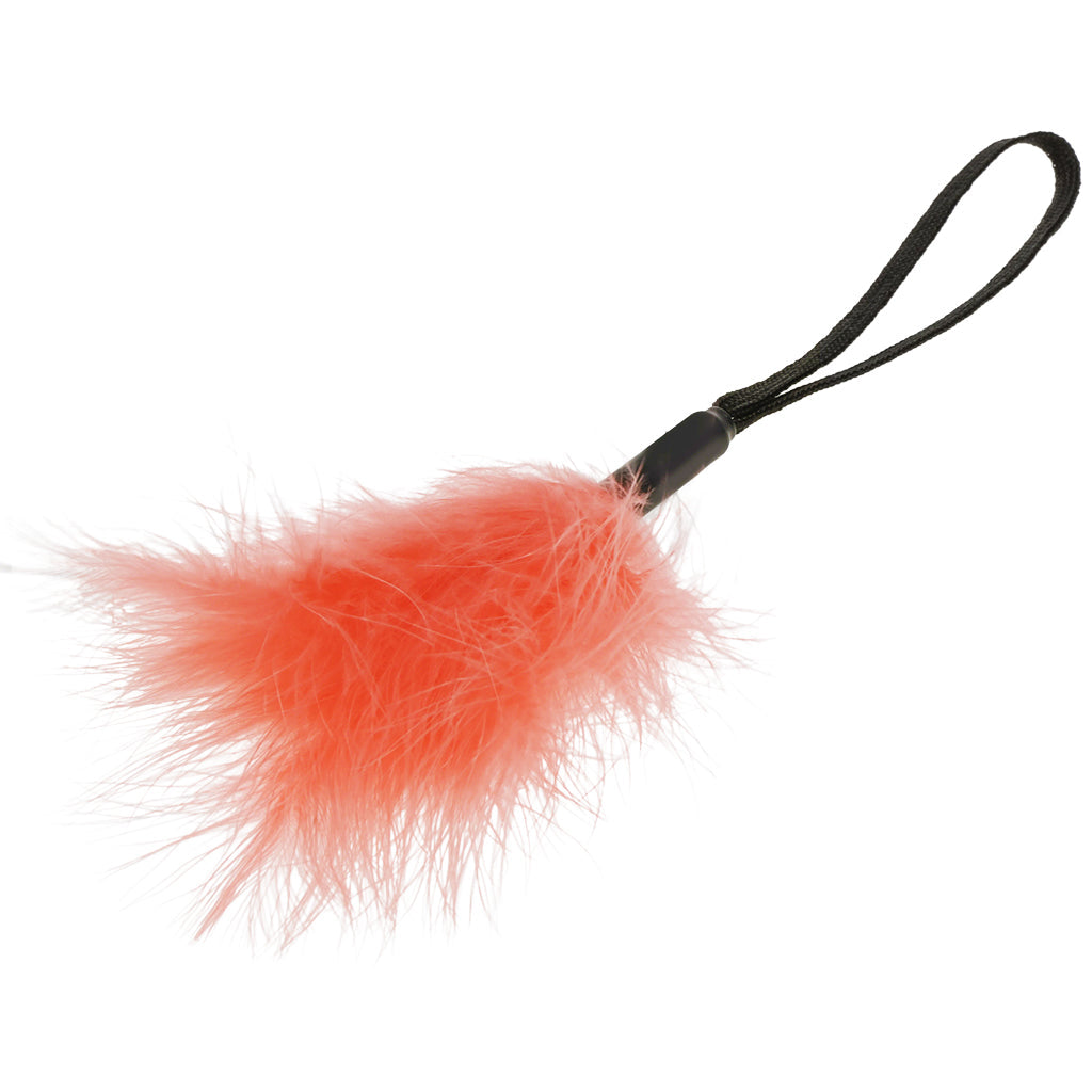 S&M Peaches 'n CreaMe Wrist Feather Ticker in Peach Sensual Love > Ticklers & Teasers - Tophatter Daily Deals