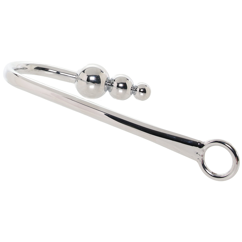 Master Series Roped Beaded Steel Anal Hook Dildo Sex Toys > Anal Dildos - Tophatter Daily Deals
