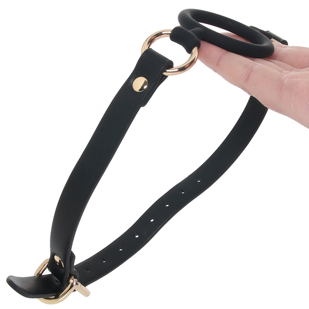 Fetish & Fashion Megan Ring Gag - Tophatter's Adult Products Bondage and Fetish > Ball Gags & Mouth Restraints - Tophatter Daily Deals