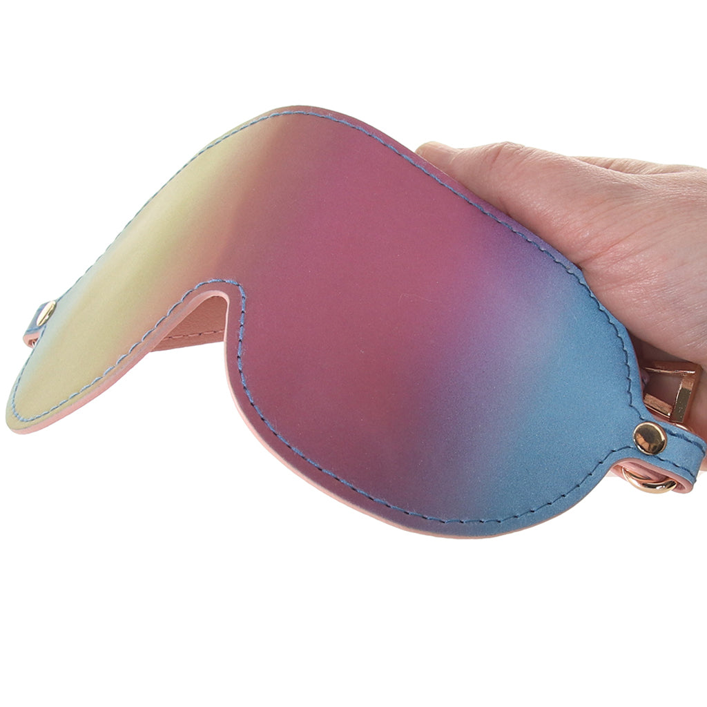 Spectra Bondage Blindfold in Rainbow Bondage and Fetish > Pleasure Masks and Dress Up Play - Tophatter Daily Deals