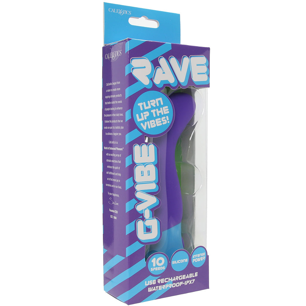 Rave Silicone G-Vibe - Tophatter's Adult Sex Toys Online Vibrators > G-Spot Vibrators - Tophatter Daily Deals